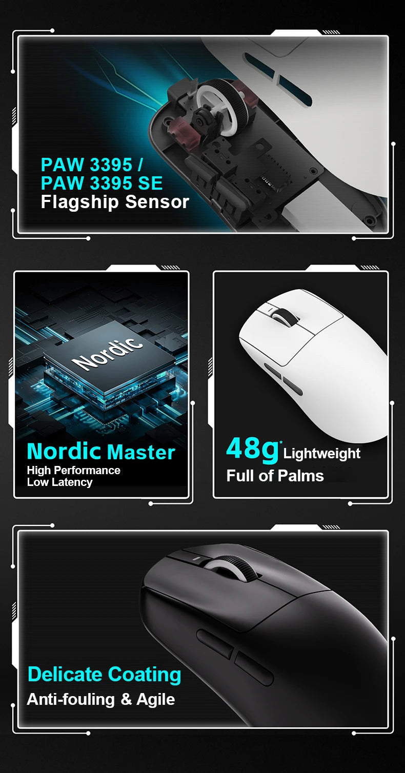 ATK VXE Dragonfly R1 – Pro MAX Edition | Ultra-Lightweight Gaming Mouse