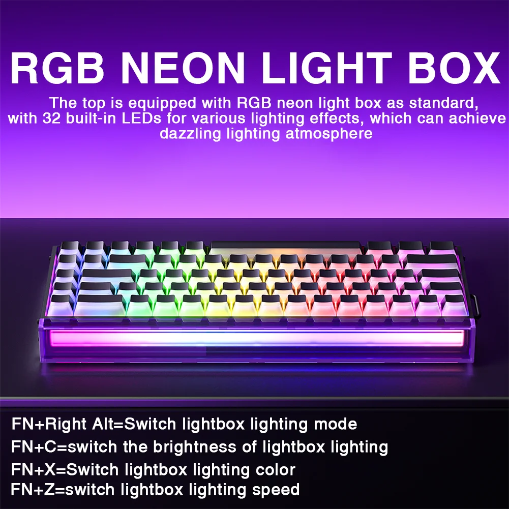 Aula Hero 68HE Keyboard: 8K Hall Effect Magnetic Edition