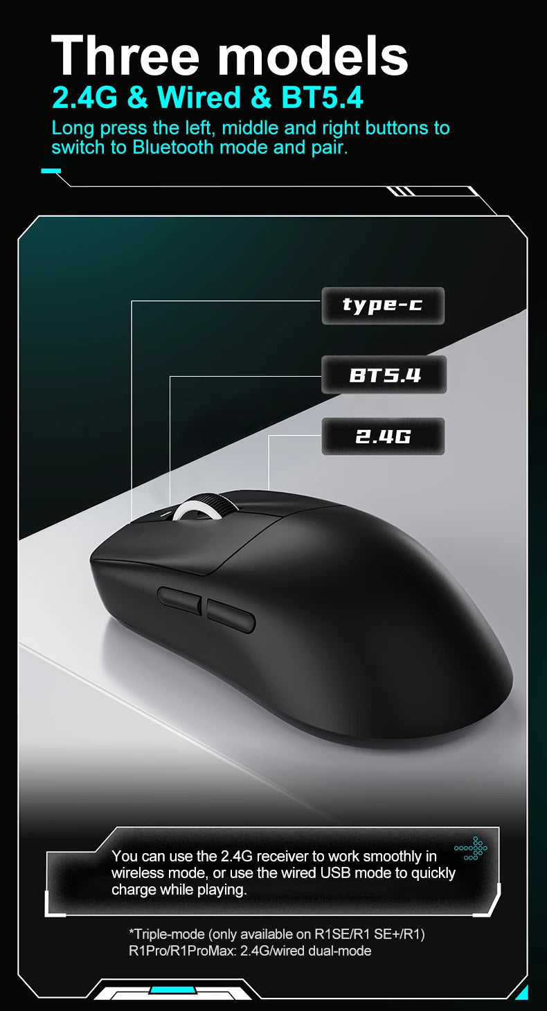 ATK VXE Dragonfly R1 – Pro MAX Edition | Ultra-Lightweight Gaming Mouse