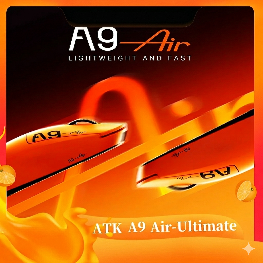 ATK Dragonfly A9 Ultimate: PAW3950 Ultra 8K Wireless Mouse