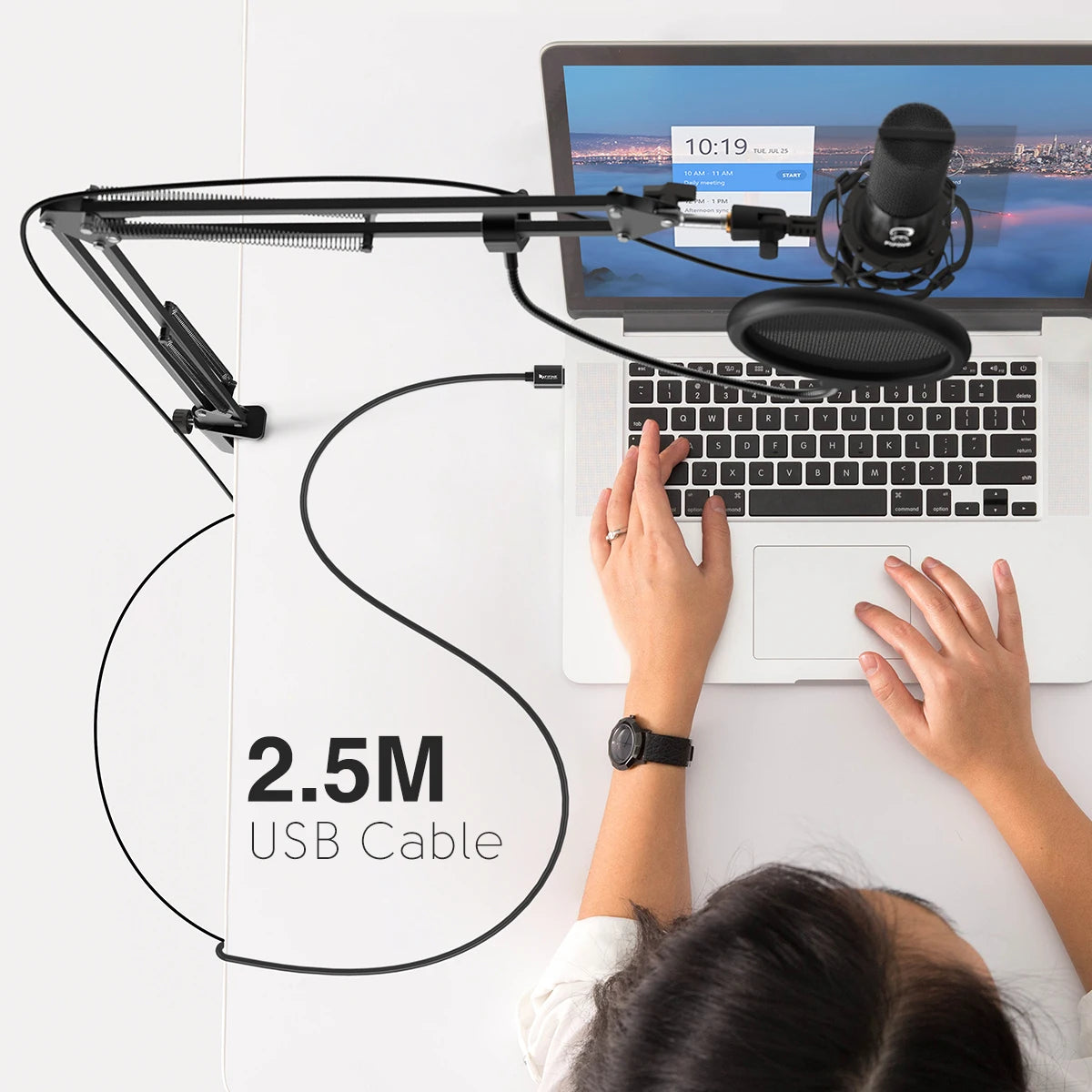 FIFINE T669 – Professional USB Recording Microphone | Complete Studio Bundle