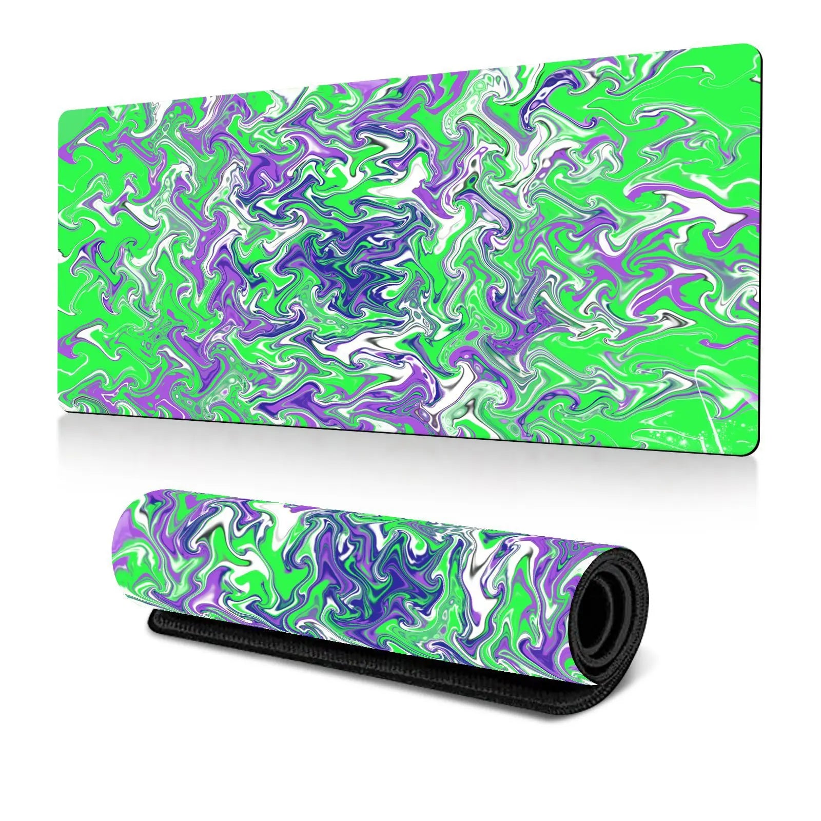 Abstract Fluid Mouse Pad Large Thermal Transfer for Laptop Keyboard Office Desk Pad Natural Rubber Big Mouse Pad-8