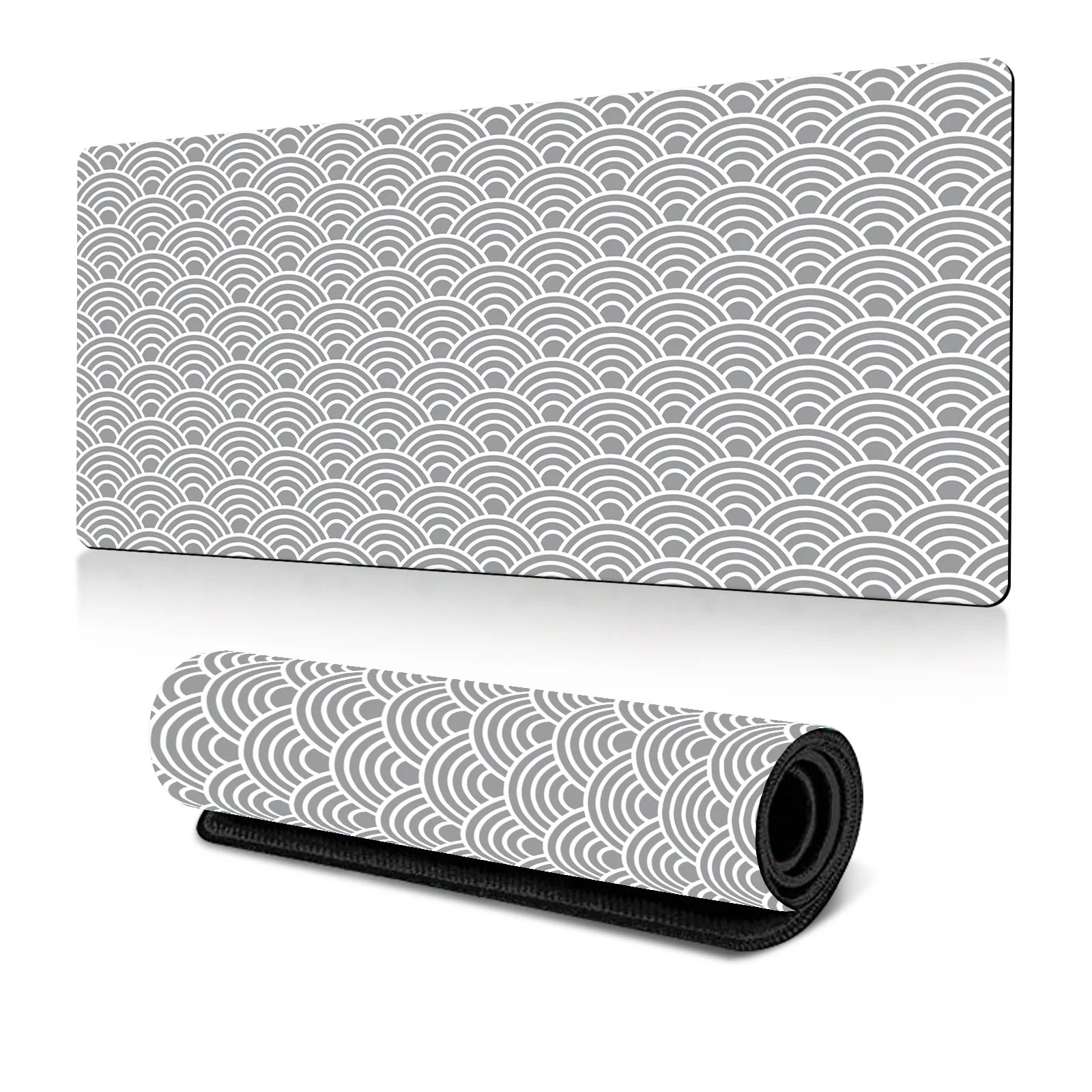 Abstract Fluid Mouse Pad Large Thermal Transfer for Laptop Keyboard Office Desk Pad Natural Rubber Big Mouse Pad-27