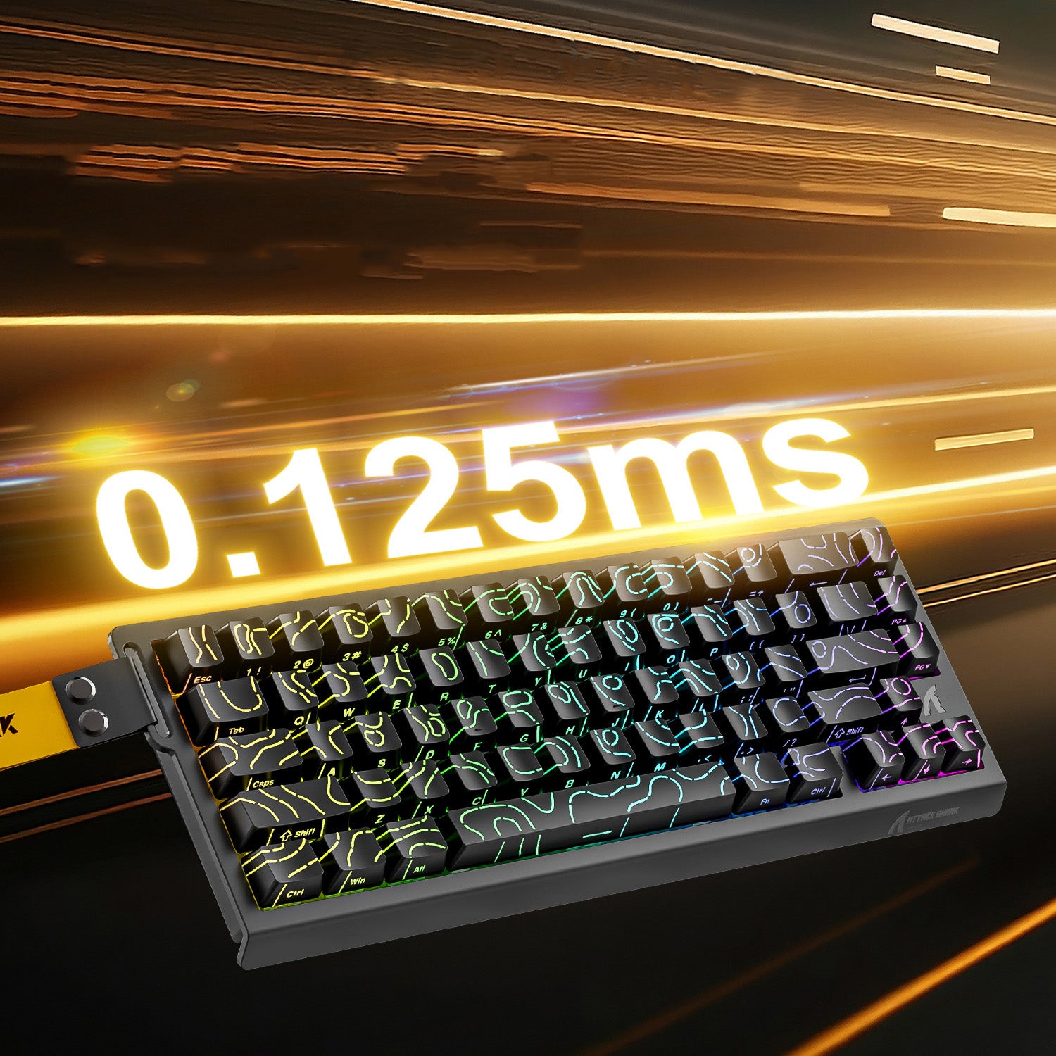 Attack Shark X68HE | Hall Effect Magnetic Keyboard with Rapid Trigger