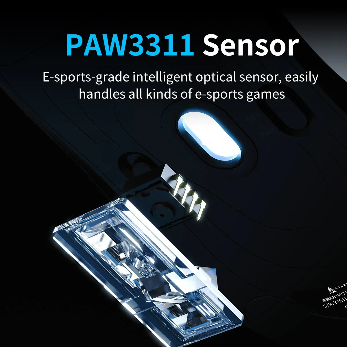 AJAZZ AJ179 – Professional Wireless Mouse with Magnetic Attraction Charging