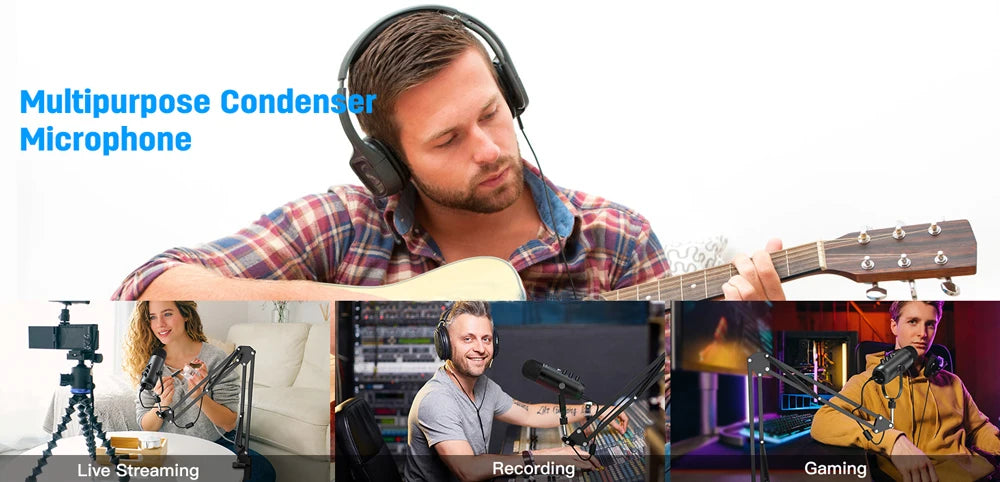 Microphone Prime USB: Professional Cardioid Studio Kit