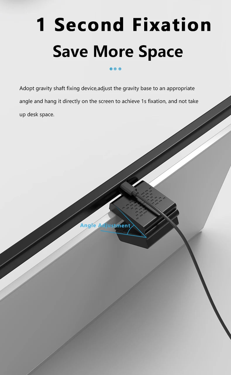 Lumina Task Light: Premium USB Monitor Bar