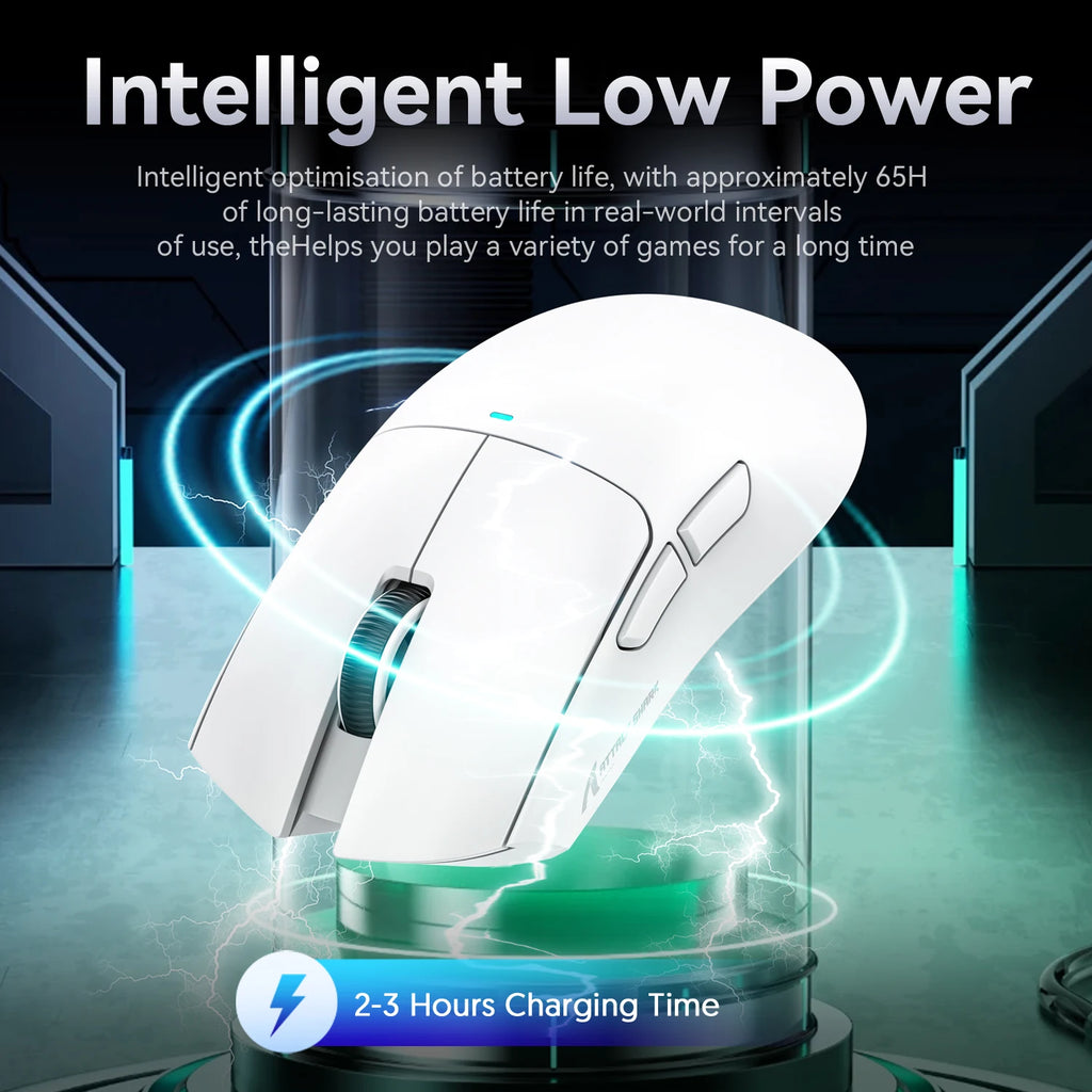 Attack Shark X11 – Wireless Gaming Mouse Series | 1K Hz & RGB Docking