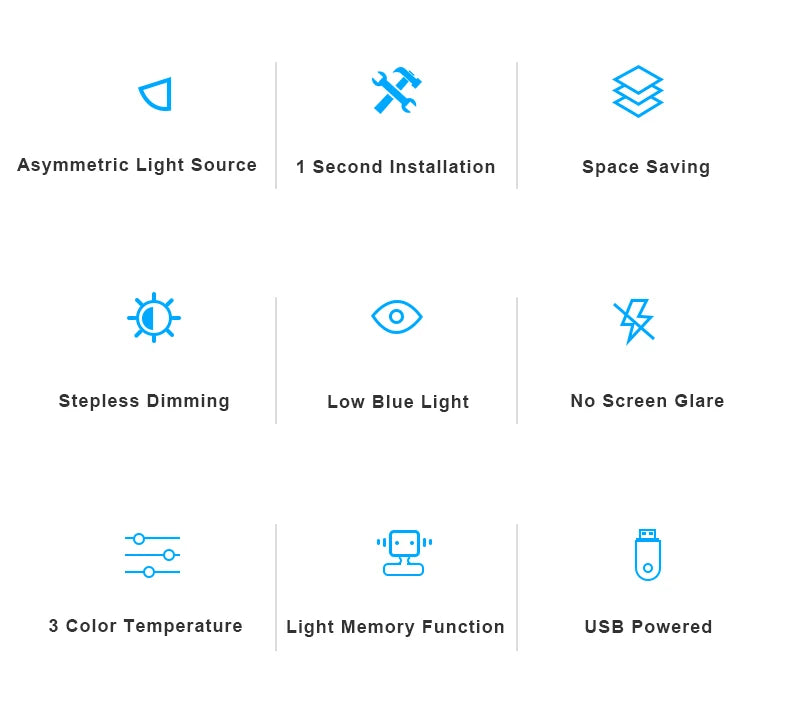 Lumina Task Light: Premium USB Monitor Bar