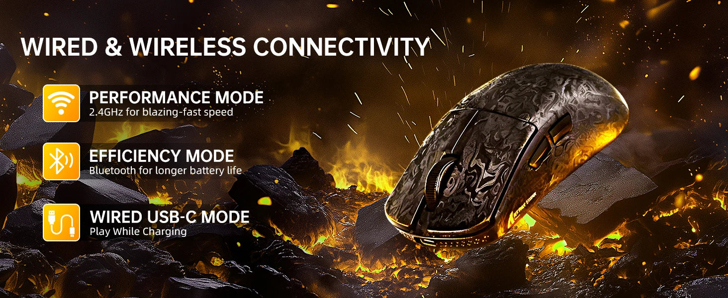 Attack Shark R11 Ultra: Carbon Fiber 8K Gaming Mouse