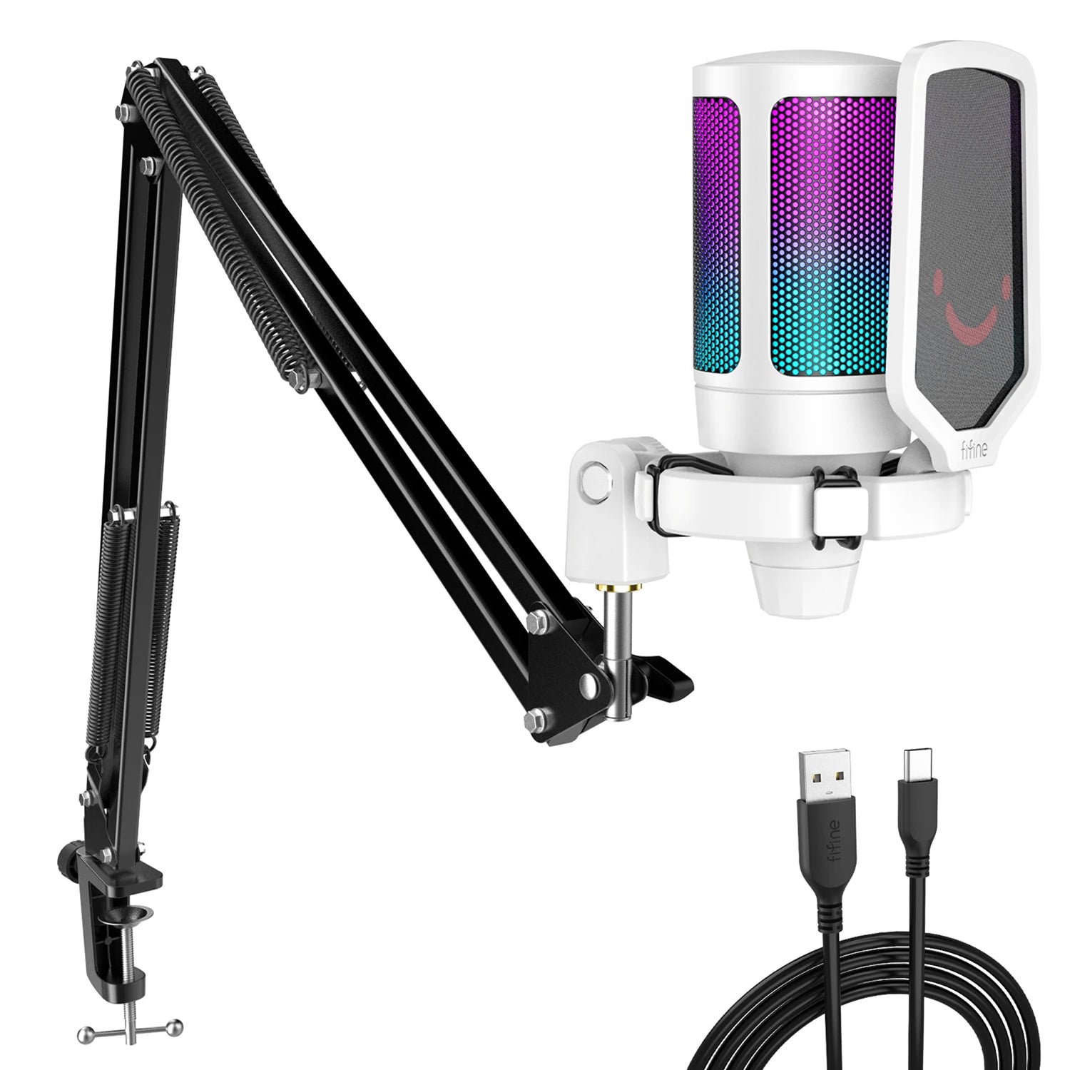 FIFINE A6T Professional USB Microphone Kit | Studio-Grade Streaming Series
