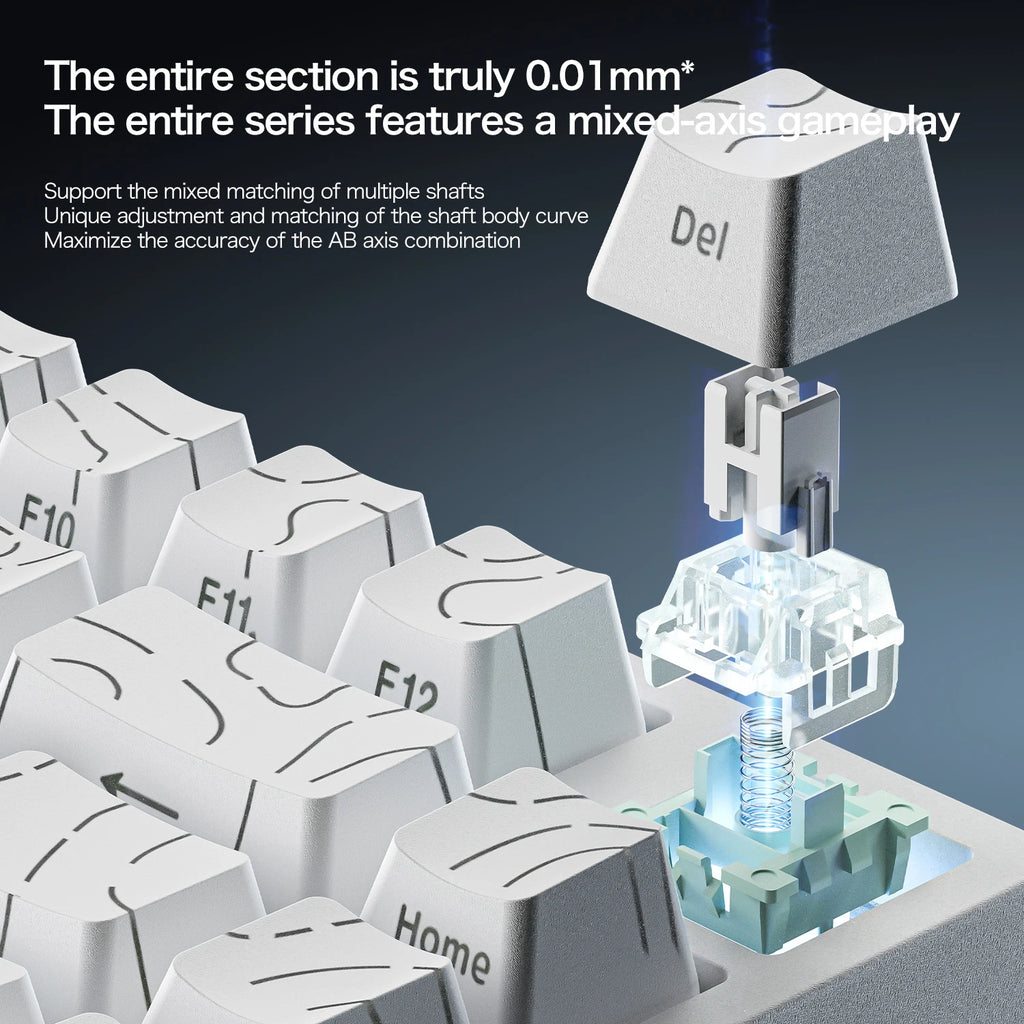 Attack Shark R82HE: Magnetic Rapid Trigger Gaming Keyboard