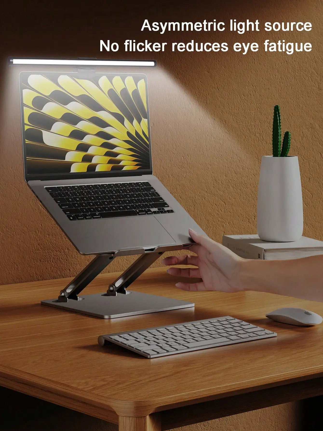Lumina Pro: Dual-Source Monitor Light Bar with RGB Backlight