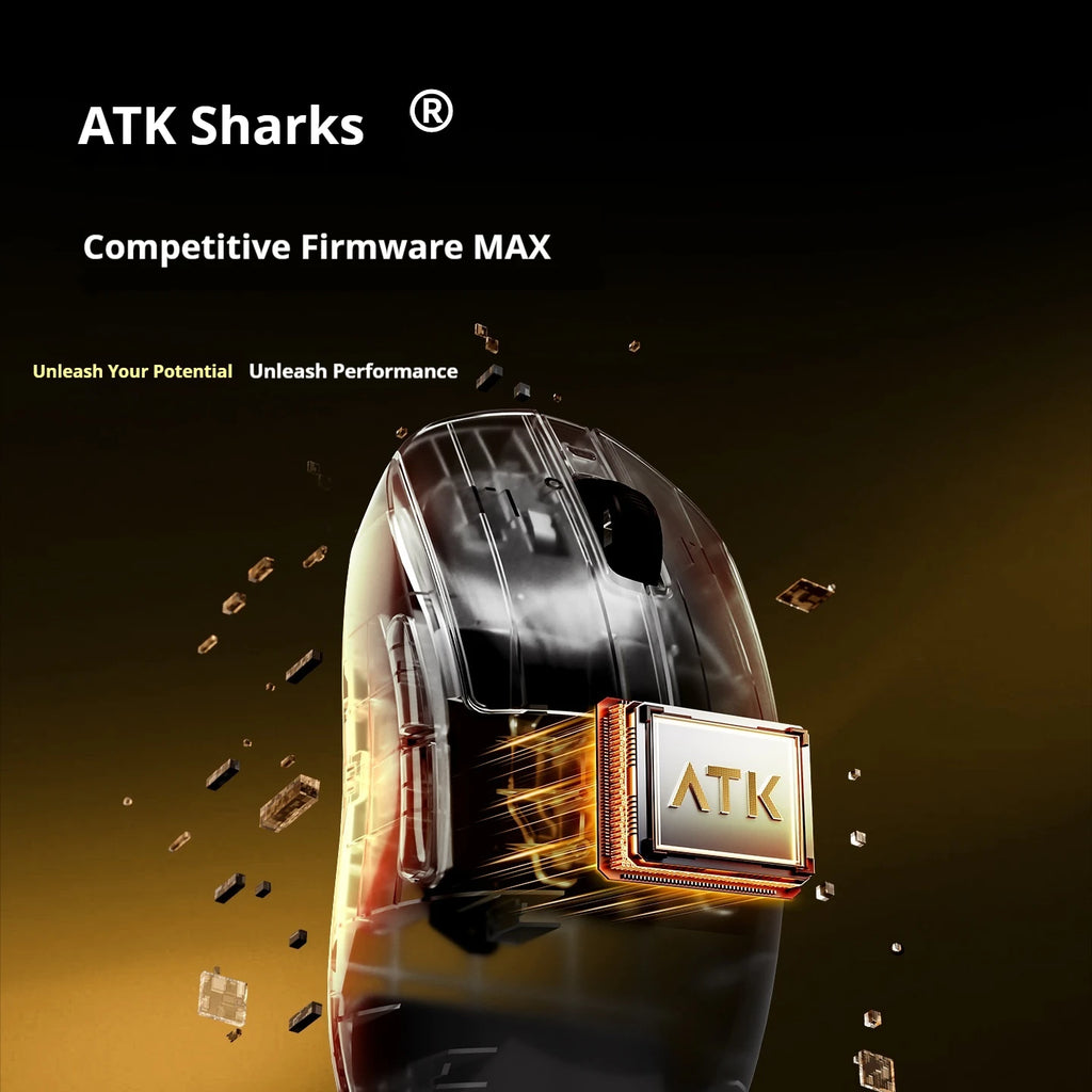 ATK Dragonfly A9 Ultimate: PAW3950 Ultra 8K Wireless Mouse