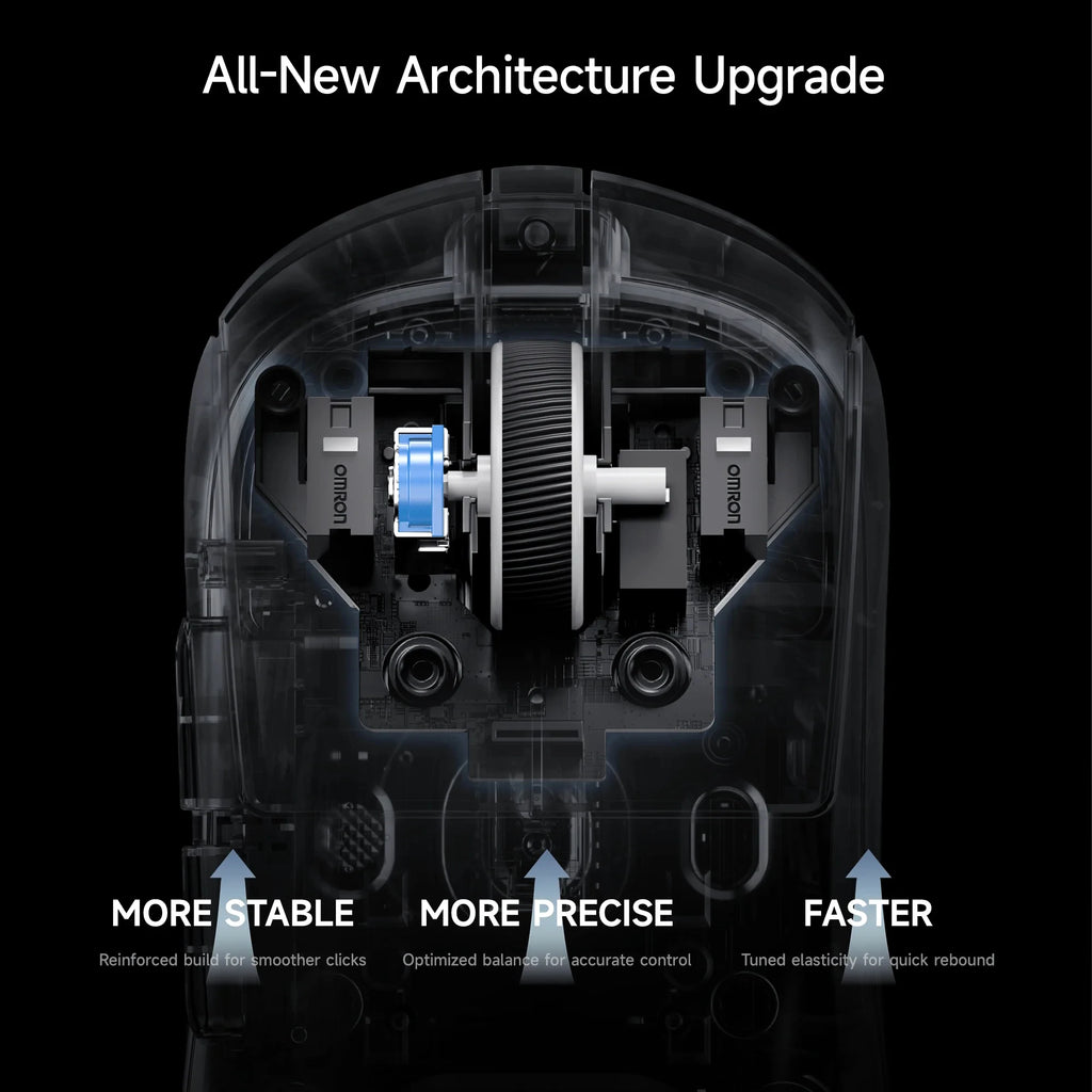 MCHOSE A7 V2 Ultra Plus | PAW3950 Sensor & Dual 8K Hz Polling Rate