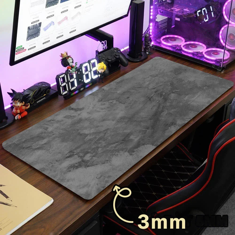 Gray Series Professional Desk Mat – Extended XXL Keyboard & Mouse Surface