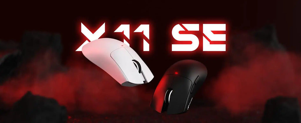 ATTACK SHARK X11SE Ultra-Light: 63g Wireless Gaming Mouse (22K DPI)