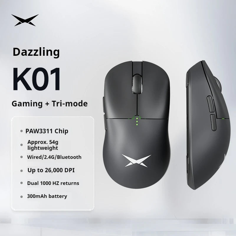 EWEADN K01 Wireless – Mouse Ultra-Light Series (3-Mode Connectivity)