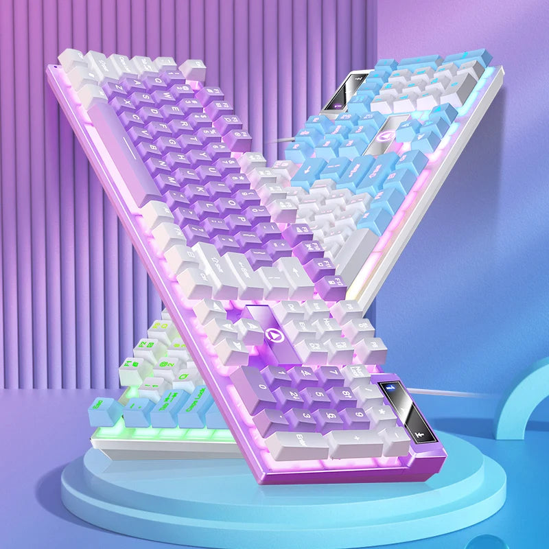 Stealth Slim Keyboard: Low-Profile RGB Full-Size Edition