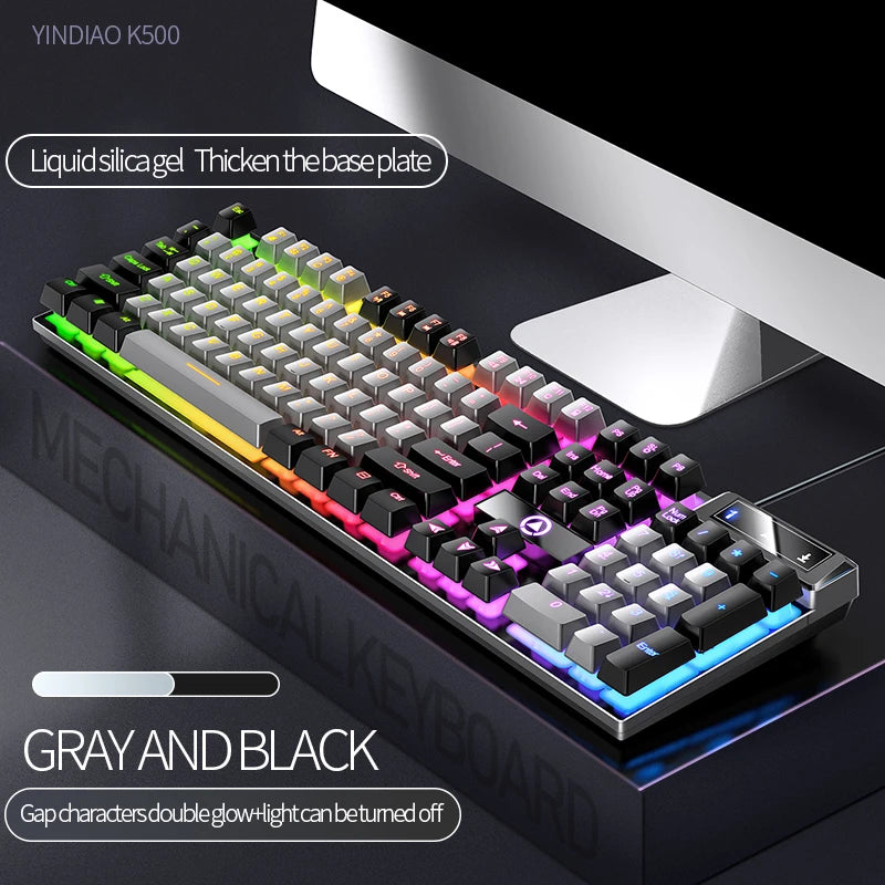 Stealth Slim Keyboard: Low-Profile RGB Full-Size Edition