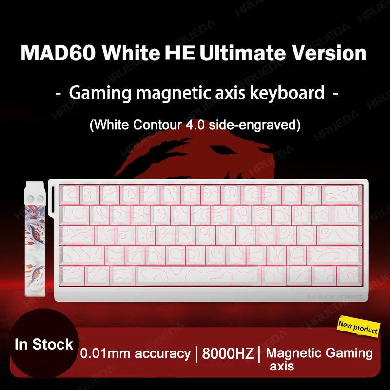 Mad 60HE Keyboard: 8K Hall Effect Magnetic Edition