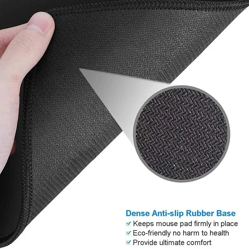 XXL Extended Mouse Pad – 90x40cm Long Desk Mat for Gaming & Work
