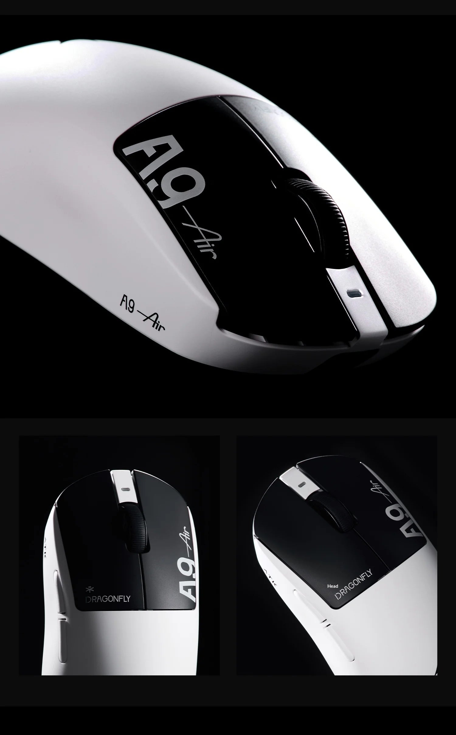 ATK Dragonfly A9 Ultimate: PAW3950 Ultra 8K Wireless Mouse
