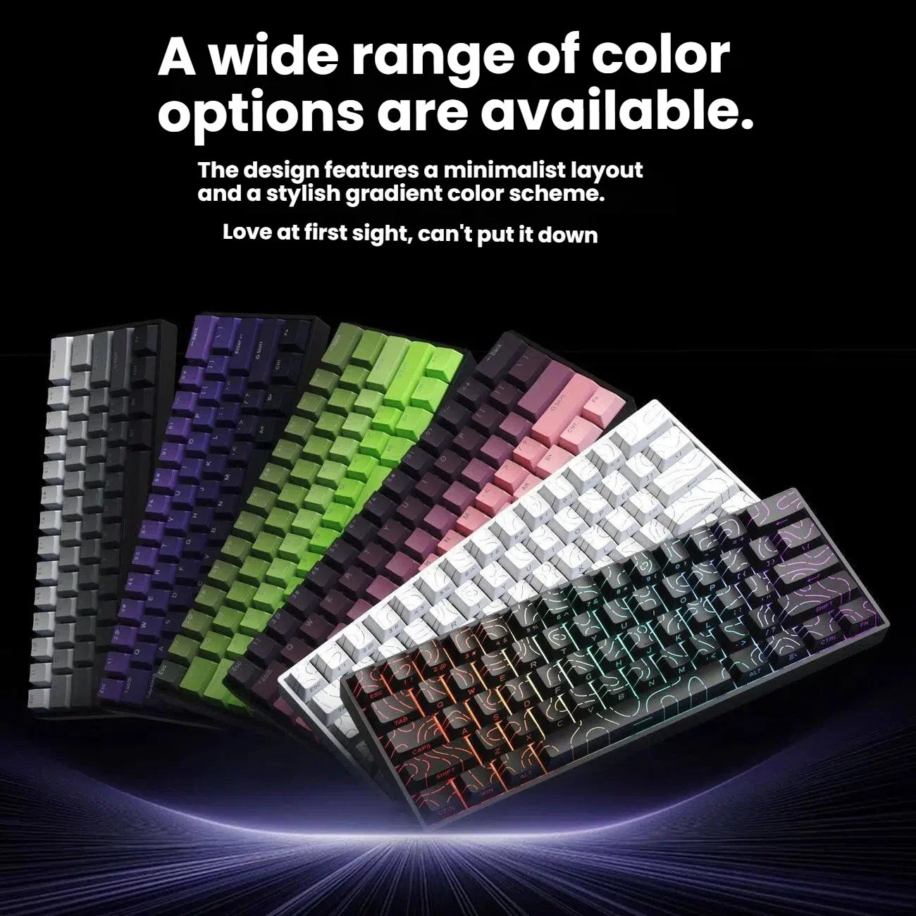 K61 USB Mini Mechanical Keyboard – Professional Hot-Swappable Gaming Series
