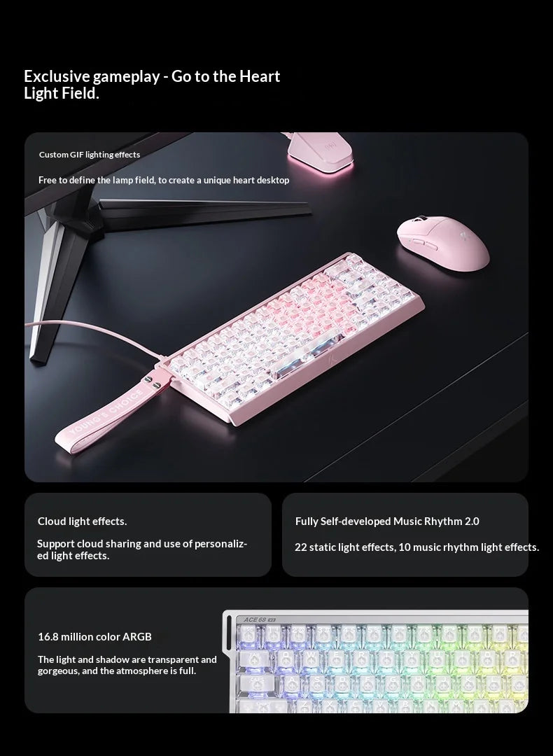 MCHOSE Ace 68 Keyboard: Hall Effect Magnetic Edition