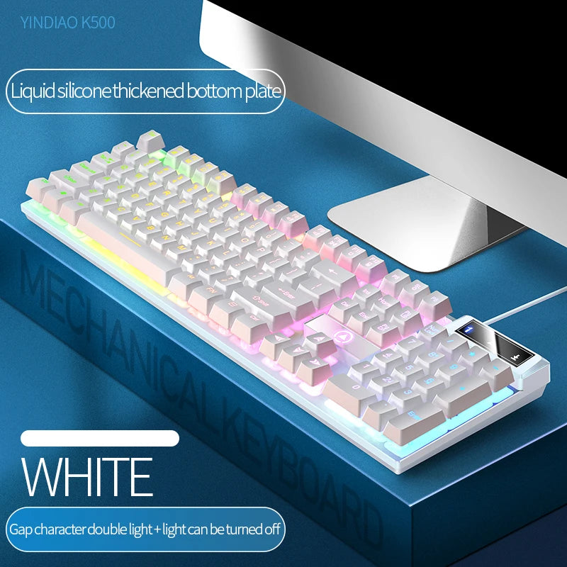 Stealth Slim Keyboard: Low-Profile RGB Full-Size Edition