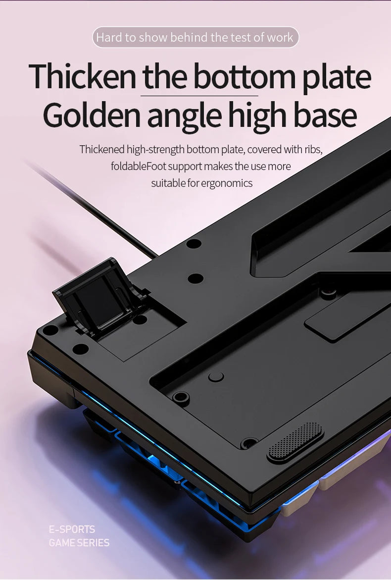 Stealth Slim Keyboard: Low-Profile RGB Full-Size Edition