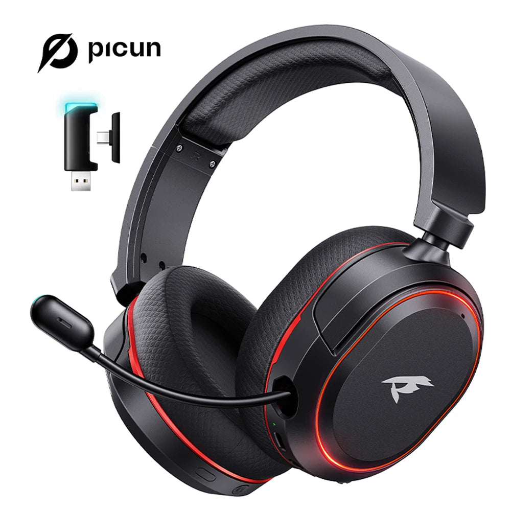 Picun G2 | 5ms Ultra-Low Latency Wireless Gaming Headset with 7.1 Audio