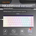 NK68 Terrain Keyboard: RGB Light Bar Mechanical Edition