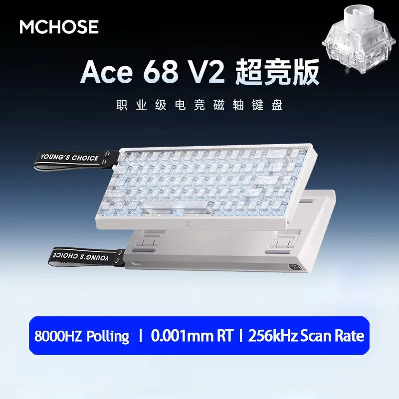 MCHOSE Ace 68 Keyboard: Hall Effect Magnetic Edition