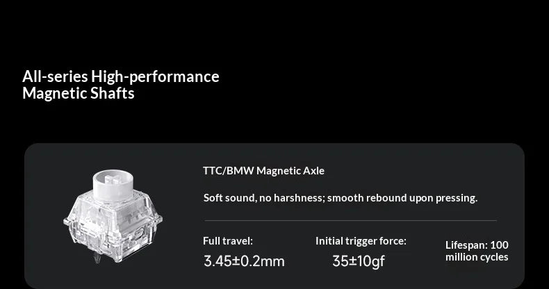 MCHOSE Ace 68 Keyboard: Hall Effect Magnetic Edition