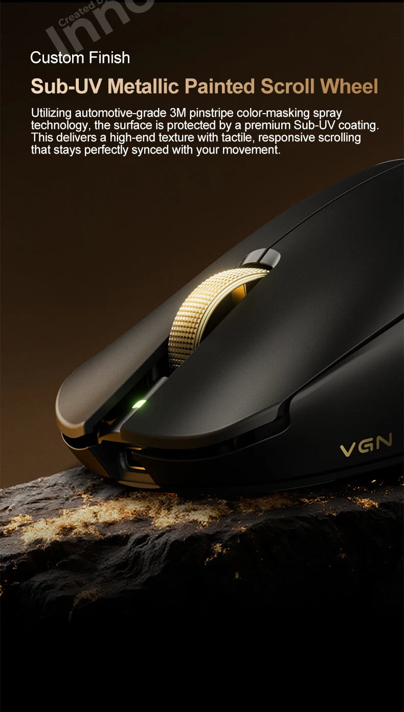 VXE Dragonfly F2 Ultra: PAW3950 Flagship 8K Wireless Mouse