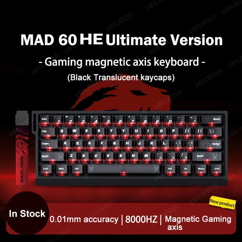 Mad 60HE Keyboard: 8K Hall Effect Magnetic Edition