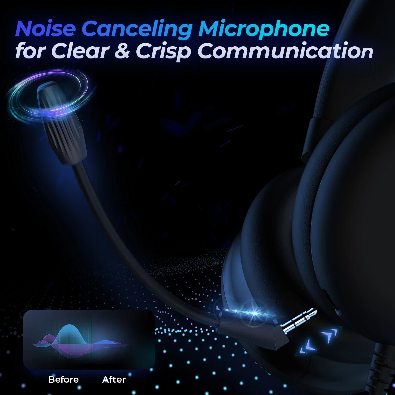Pro-Elite 7.1 Surround Sound Gaming Headset | Noise-Cancelling Mic & RGB