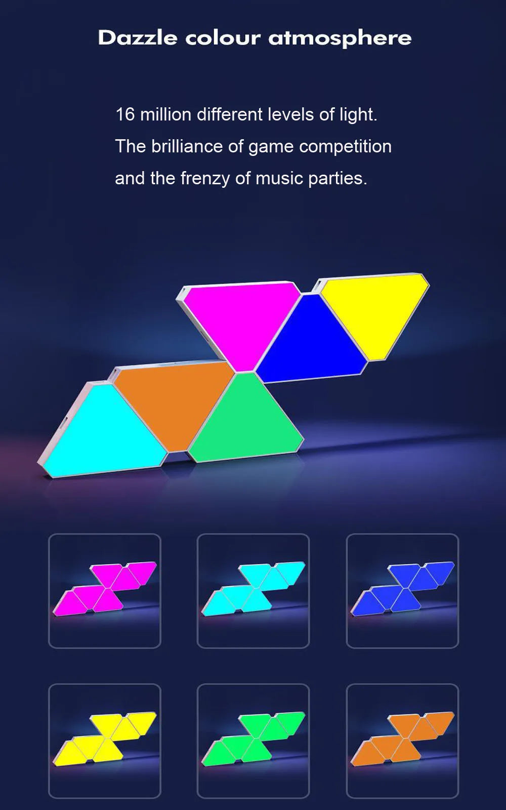 Prism Sync | Quantum LED Atmosphere Lights