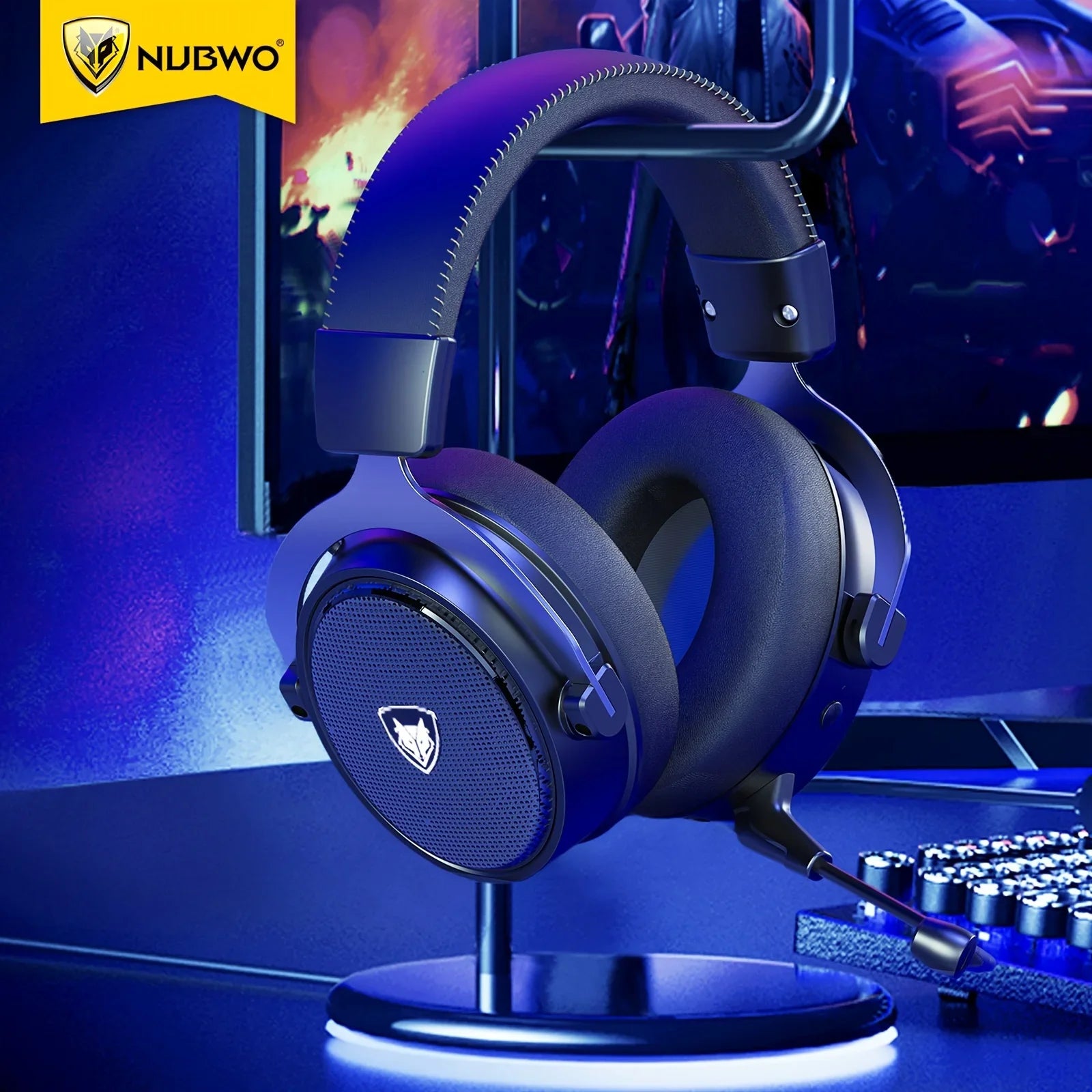 NUBWO G07 | Ultra-Low Latency 2.4GHz Wireless Gaming Headset