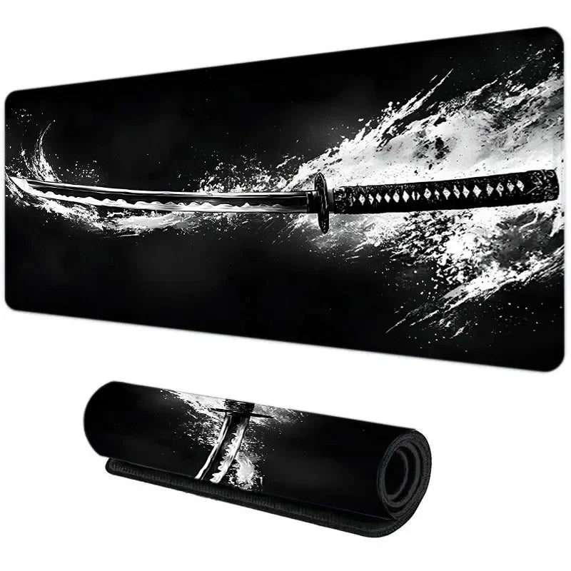 Katana Series Gaming Desk Mat – XXL Anti-Slip Keyboard & Mouse Pad