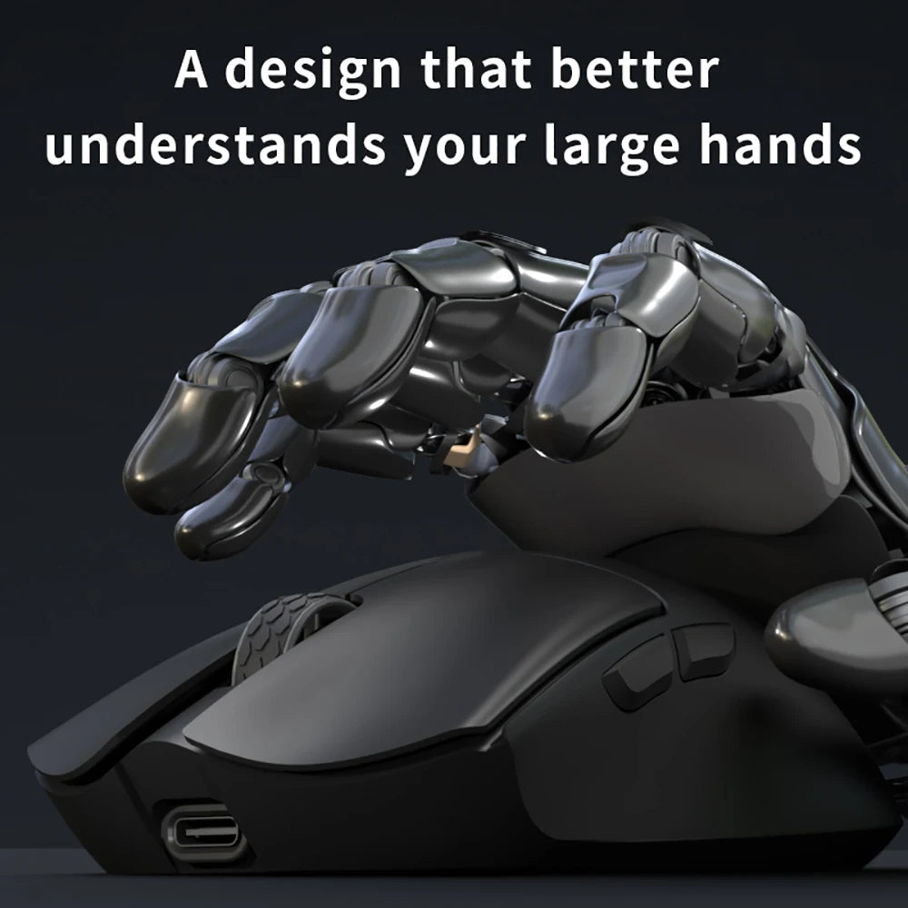 Darmoshark M3 V2 Double 8K: PAW3395 Sensor | 26K DPI Tri-Mode Mouse