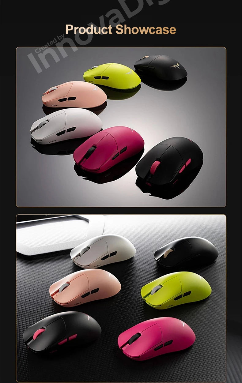 VXE Dragonfly F2 Ultra: PAW3950 Flagship 8K Wireless Mouse