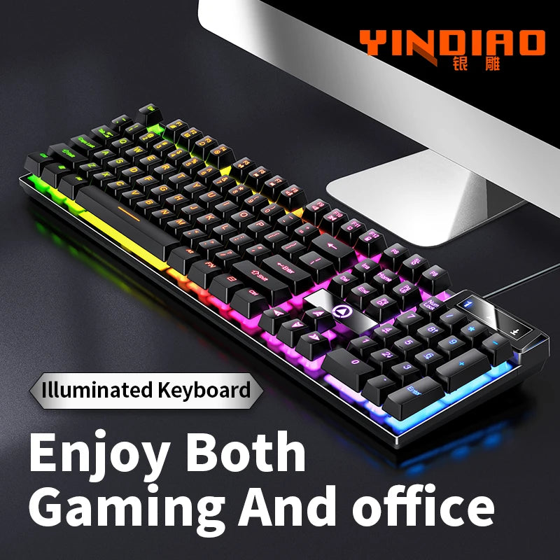 Stealth Slim Keyboard: Low-Profile RGB Full-Size Edition