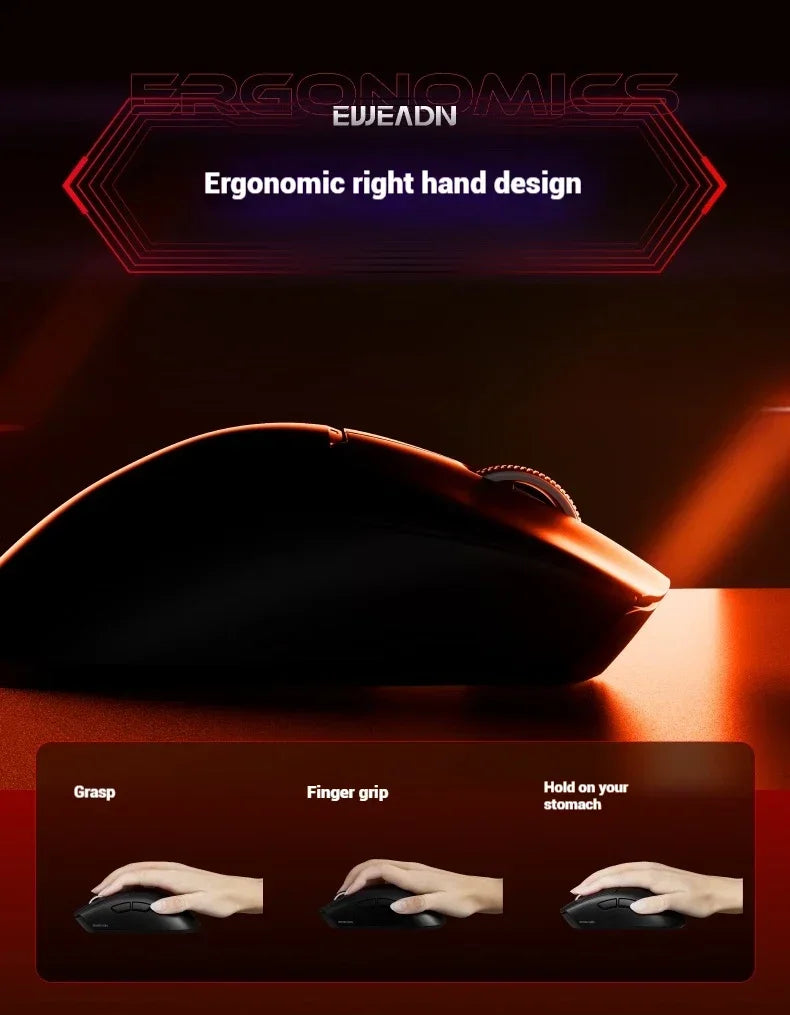 EWEADN A5 Pro Ultra-Light | Sensor PAW3395 26K DPI & Tri-Mode
