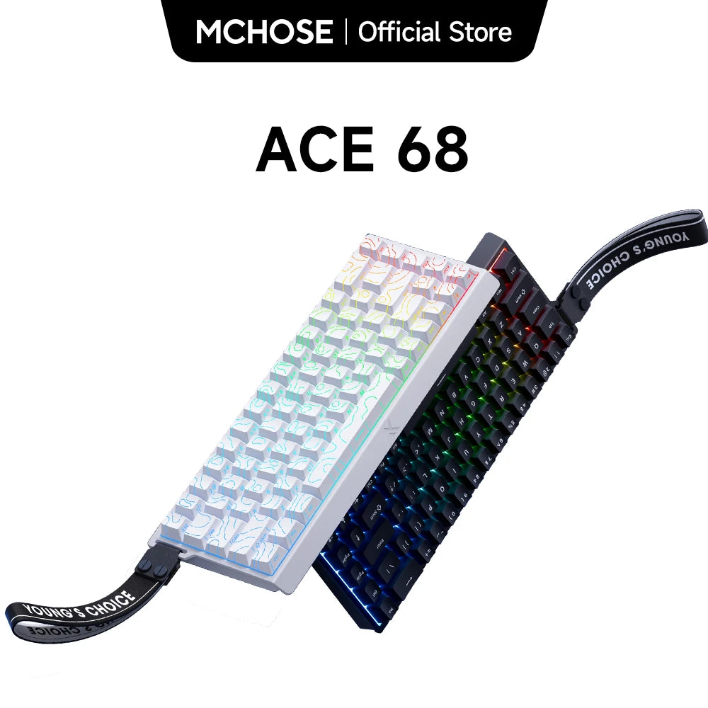 Ace 68 Pro Keyboard: 8K Hz Hall Effect Magnetic Edition