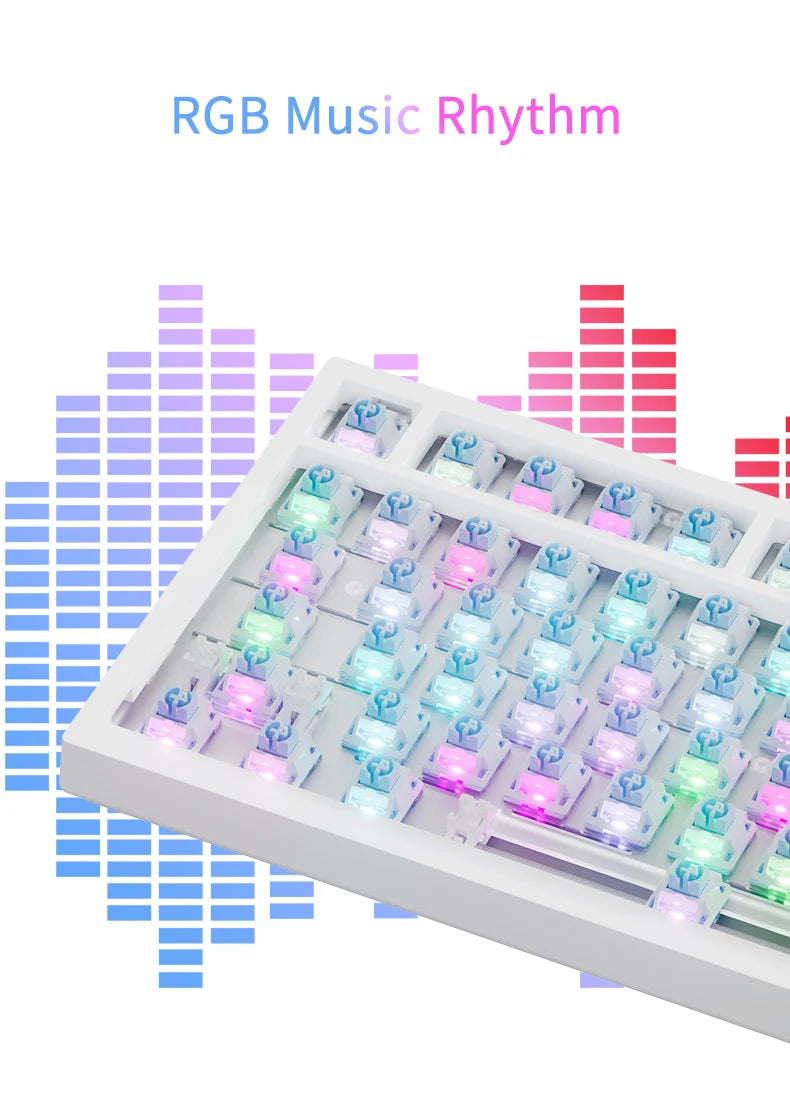 Ajazz AK820 Pro: 75% Mechanical Keyboard with TFT Smart Display
