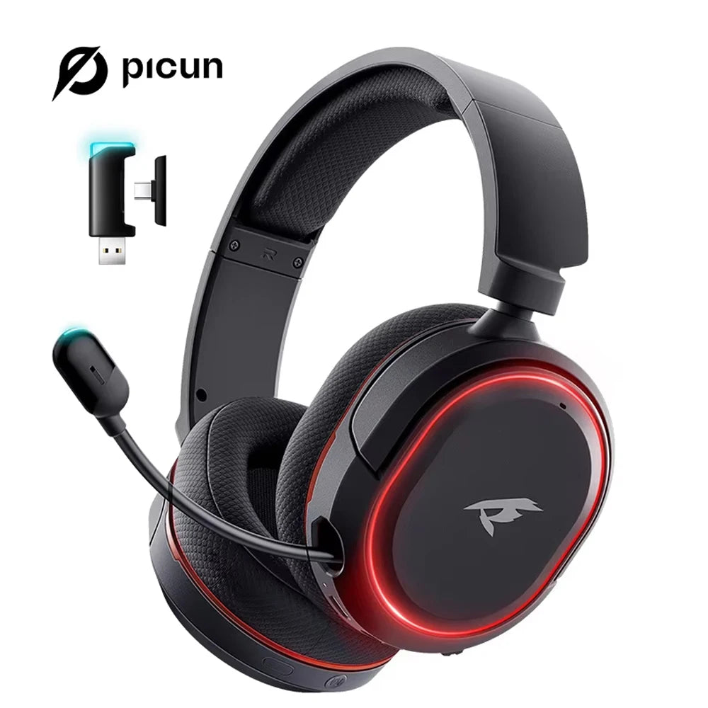 Picun G2 | 5ms Ultra-Low Latency Wireless Gaming Headset with 7.1 Audio