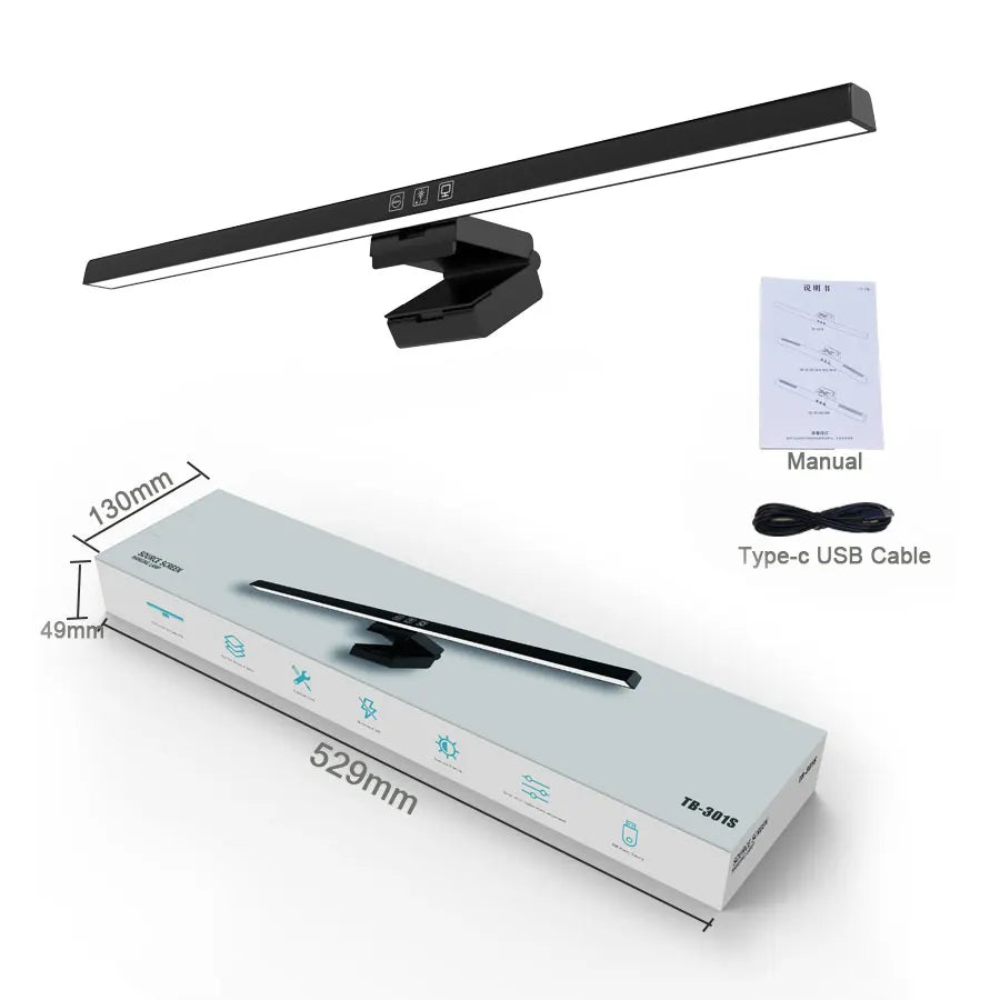 Lumina Task Light: Premium USB Monitor Bar