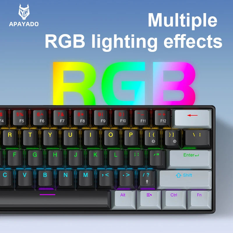 Pulse 60 Keyboard: Mechanical RGB Gaming Edition